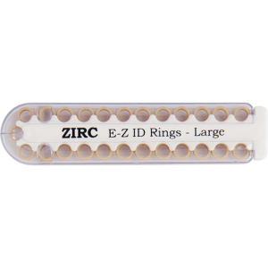 E-Z ID Rings - Large (6.35mm - 9.525mm)-Beige (G) --CLEARANCE--
