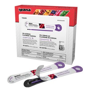 ipana 5% Sodium Fluoride Varnish - 50 Pack