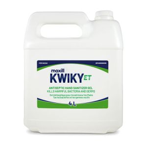 KWIKY ET Antiseptic Hand Sanitizer Gel - 4 L Jug --CLEARANCE--