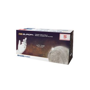 maxill nes EUROPA Powder Free Nitrile - Small --CLEARANCE--