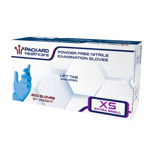 Packard Healthcare Powder Free Nitrile - Extra Small --CLEARANCE--