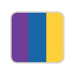 Pro-Form Mouthguard Laminates - 3 Colour-Square-Purple/Blue/Yellow --CLEARANCE--