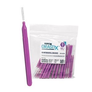 PerioX ORASTIX Interdental Brushes - 50 Pack Bag