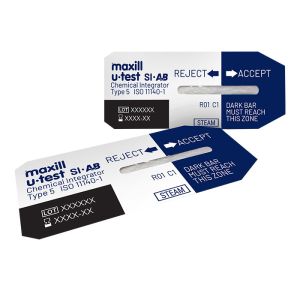 maxill u-test SI-AB - Type 5 (Class V) Migrating Chemical Indicators for Sterilization