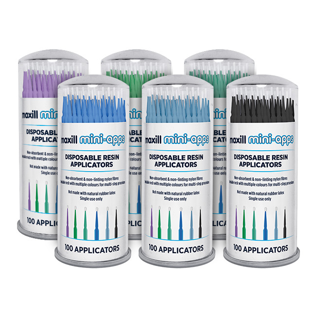 Disposable resin applicators