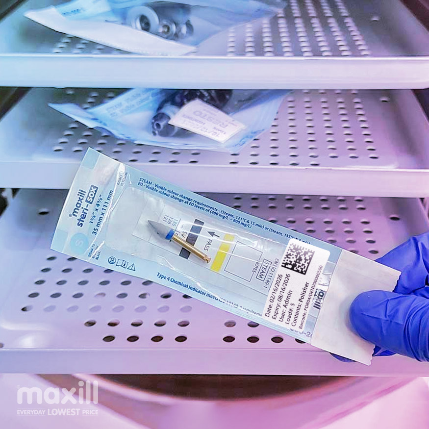 Package Labelling Occurs PRIOR to Sterilization