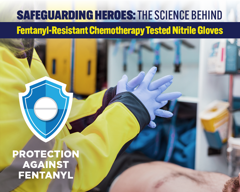 thumbnail image 2 of Cranberry USA Carbon Black Nitrile Exam Gloves - 300-Pack Large, Fentanyl & Chemo Resistant 2 of 5