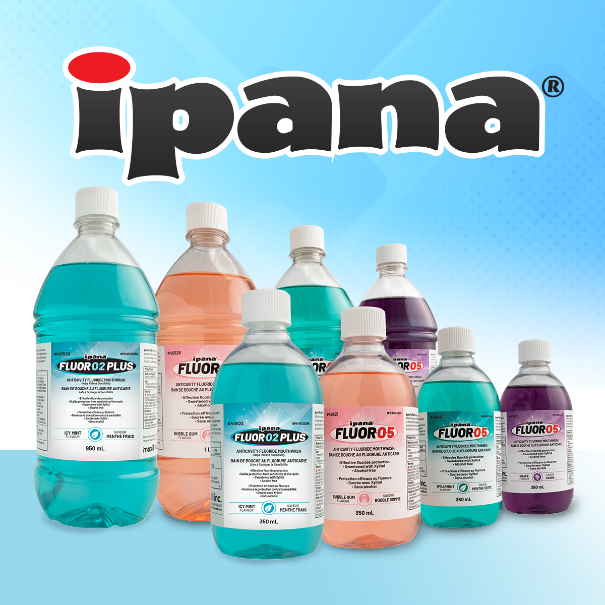Elevate Your Oral Health with ipana's NEW Innovative Fluoride Mouthwashes
