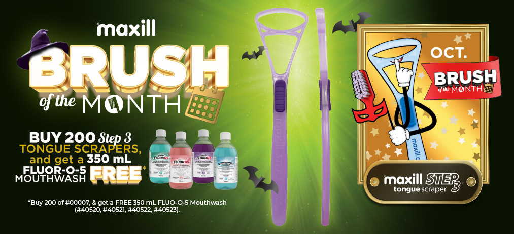 Brush of the Month - October - Tongue Scraper