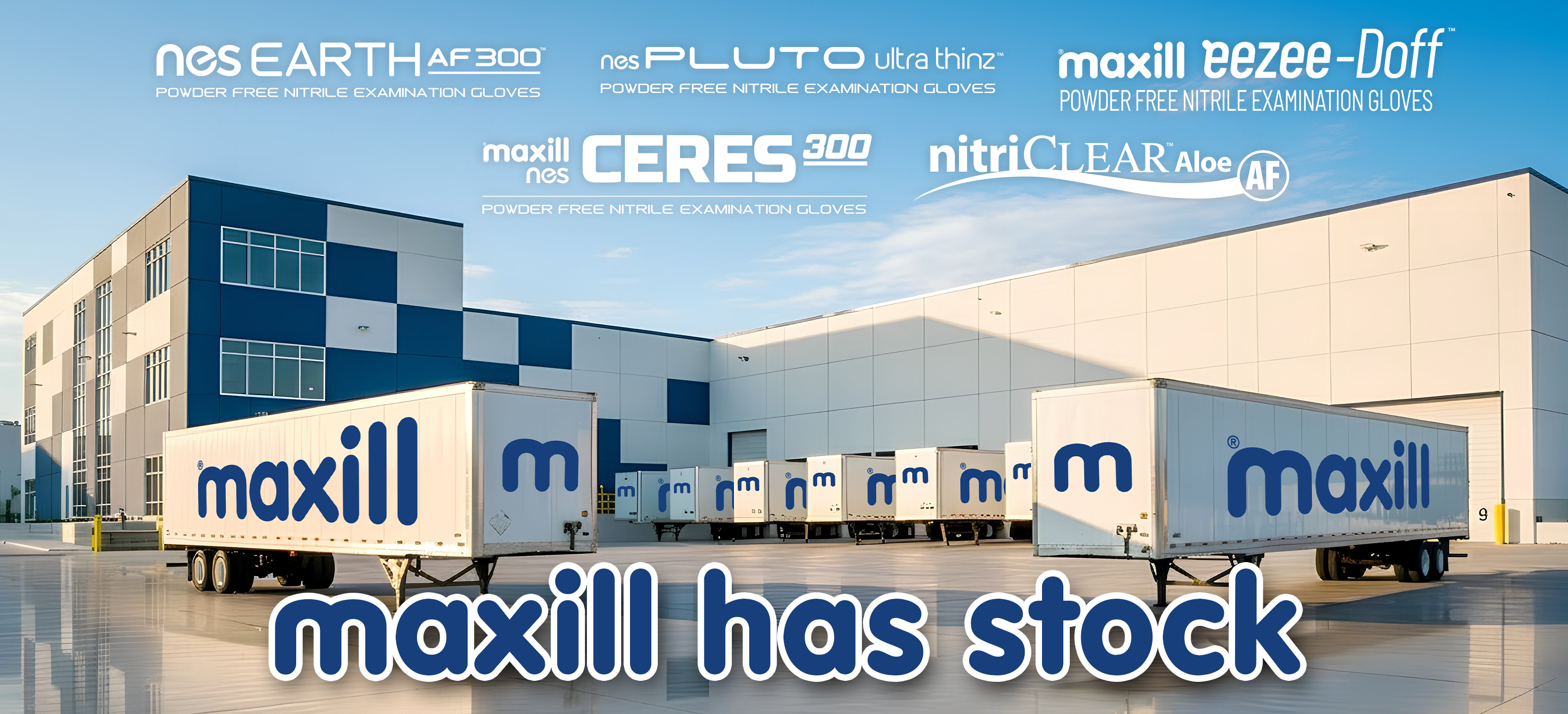maxill has Gloves in Stock