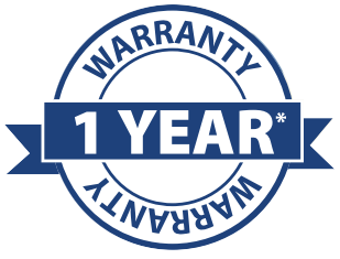 1 YEAR WARRANTY*