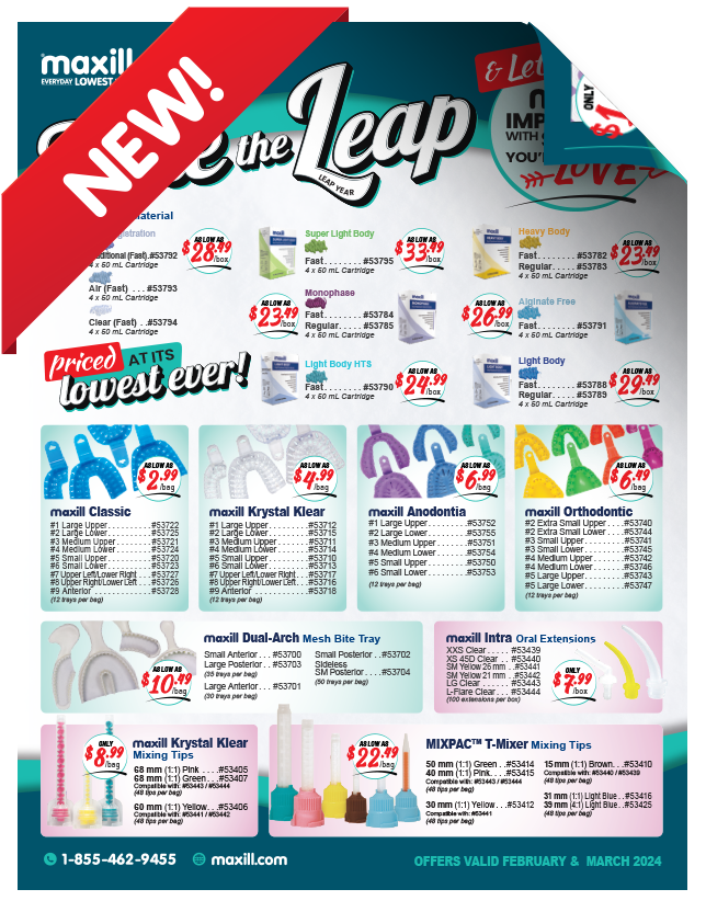 What's New For Products at maxill